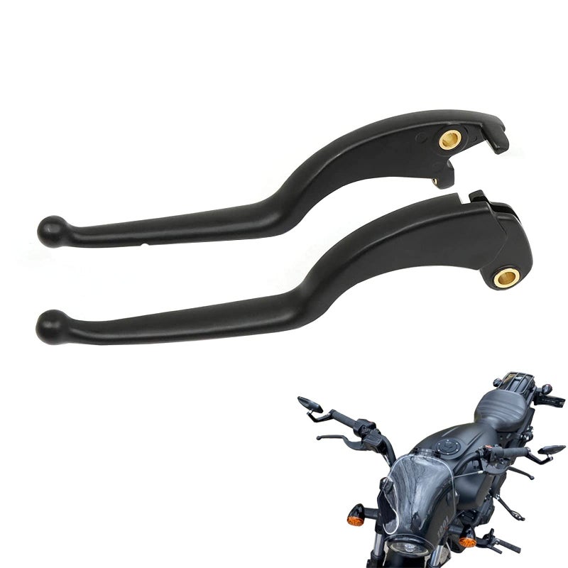 BAIONE Motorcycle Brake Clutch Levers Replacement for Indian Scout/Scout Sixty/Scout Bobber ABS 2017-2021 (2017-2021  Black) - Image 1